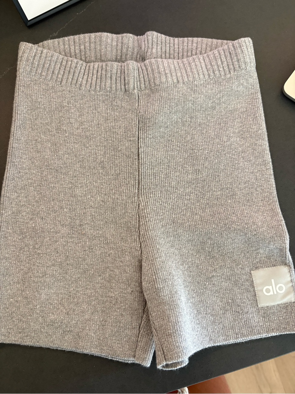 Alo Scholar Knit High Waist Shorts